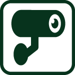 Patient Security Camera Nurse Video Security Icon