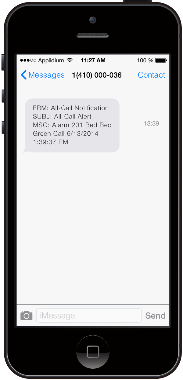 Automated iPhone With Emergency All-Call Technologies System